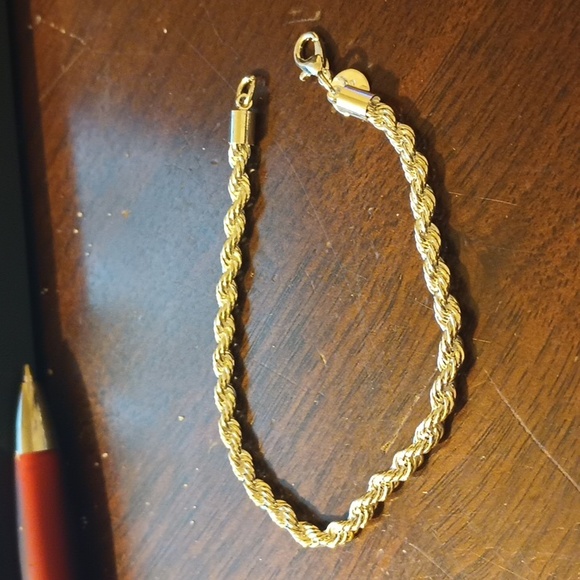 COPY - Silver 925 twisted rope bracelet - Picture 1 of 3